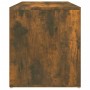 Banco pasillo madera contrachapada roble ahumado 80x40x45 cm