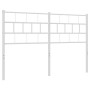 Cabecero de metal blanco 120 cm