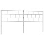 Cabecero de metal blanco 193 cm