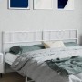 Cabecero de metal blanco 200 cm