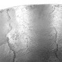 Enfriador de champán de aluminio macizo 39x29x71 cm plateado