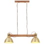 Lámpara colgante industrial 25 W latón 109 cm E27