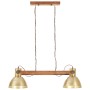 Lámpara colgante industrial 25 W latón 109 cm E27