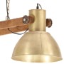 Lámpara colgante industrial 25 W latón 109 cm E27