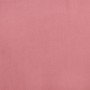 Reposapiés de terciopelo rosa 78x56x32 cm