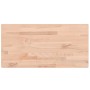 Tablero rectangular de madera maciza de haya 100x50x1,5 cm