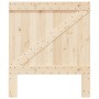 Cabecero de madera maciza de pino 90x104 cm
