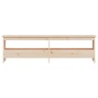 Banco de recibidor madera maciza de pino 160x28x45 cm