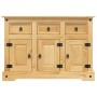 Aparador Corona madera maciza pino mexicano 112x43x78 cm