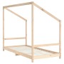 Estructura de cama de niños madera maciza de pino 2x(90x200) cm