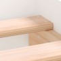 Estructura de cama con cabecero piecero blanco 150x200 cm
