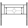 Cabecero de metal negro 107 cm