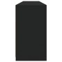 Aparador con luces LED negro 164x37x67 cm