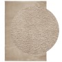 Alfombra de pelo corto suave lavable HUARTE arena 120x170 cm