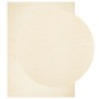 Alfombra de pelo corto suave lavable HUARTE crema 160x230 cm