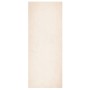 Alfombra de pelo corto suave lavable HUARTE beige 80x200 cm
