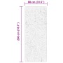 Alfombra de pelo corto suave lavable HUARTE beige 80x200 cm