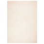 Alfombra de pelo corto suave lavable HUARTE beige 140x200 cm
