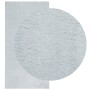 Alfombra de pelo corto suave lavable HUARTE azul 100x200 cm