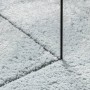 Alfombra de pelo corto suave lavable HUARTE azul 100x200 cm
