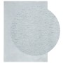Alfombra de pelo corto suave lavable HUARTE azul 200x280 cm