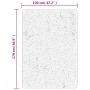 Alfombra pelo largo aspecto brillante ISTAN antracita 120x170cm