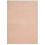 Alfombra de pelo corto suave lavable HUARTE rosado 120x170 cm