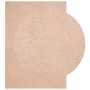 Alfombra de pelo corto suave lavable HUARTE rosado 120x170 cm