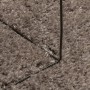 Alfombra pelo largo aspecto brillante ISTAN gris Ø 100 cm