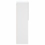 Mueble para TV con luces LED blanco 30,5x30x102 cm