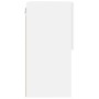 Mueble para TV con luces LED blanco 40,5x30x60 cm