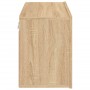 Mueble para TV de pared roble Sonoma 80x30x41 cm