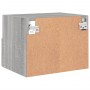 Muebles de pared para TV 2 uds madera gris Sonoma 40x30x30 cm
