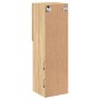 Muebles de TV con luces LED 2 uds roble Sonoma 30,5x30x102 cm