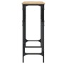 Mesa consola madera de ingeniería roble Sonoma 140x29x75 cm