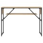 Mesa consola estante madera ingeniería roble Sonoma 105x30x75cm