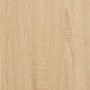 Mesa consola estante madera ingeniería roble Sonoma 105x30x75cm