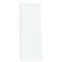 Aparador con luces LED blanco 41x37x100 cm