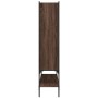 Estantería madera de ingeniería marrón roble 102x30x141,5 cm