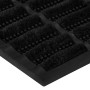Felpudo rectangular de goma y fibra de coco 45x75 cm