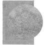 Alfombra peluda de pelo largo moderna PAMPLONA gris 200x280 cm
