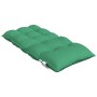 Cojines para silla con respaldo bajo 4 uds tela Oxford verde