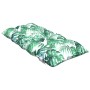 Cojines para silla respaldo bajo 6 uds tela estampado de hojas