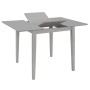 Juego de muebles de comedor 3 piezas MDF gris