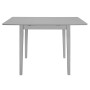 Juego de muebles de comedor 3 piezas MDF gris