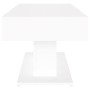 Mesa de centro madera contrachapada blanco 96x50x45 cm