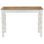 Mesa de comedor madera maciza de mango 110x60x76 cm
