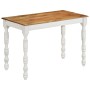 Mesa de comedor madera maciza de mango 110x60x76 cm