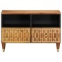 Mueble de TV madera maciza de mango 70x33x46 cm