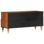 Mueble de TV madera maciza de mango 100x33x46 cm